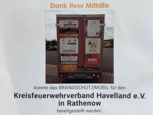 Werbung Aurea Lingua im Havelland
